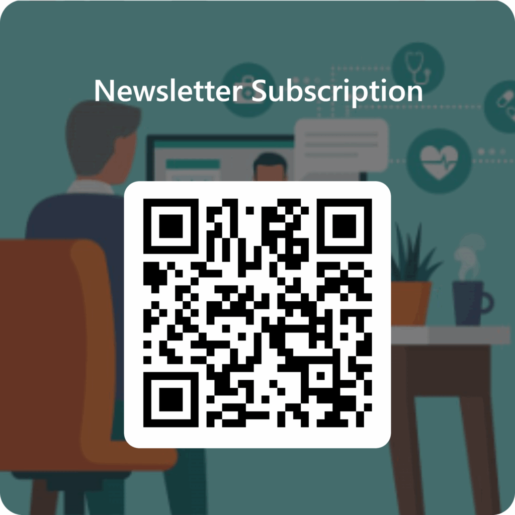 QRCode for Newsletter Subscription